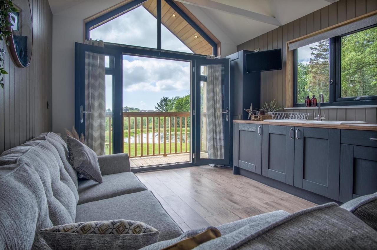 Cabin In The Woods - 1 Bedroom Lodge - Kilgetty Stepaside  Ngoại thất bức ảnh