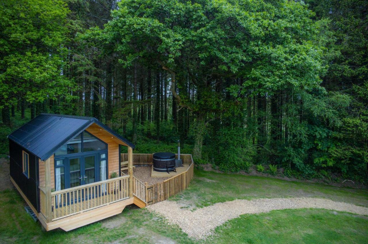 Cabin In The Woods - 1 Bedroom Lodge - Kilgetty Stepaside  Ngoại thất bức ảnh
